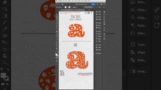 Fill Shapes with Objects using this script in illustrator graphicdesign illustratortutorials [upl. by Keane]