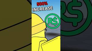 ROBLOX KEEPS RAISING PRICES… roblox robloxmemes [upl. by Atinahc]