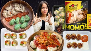 Eating Only Unique Momos For 48 Hours 😱  Momos Eating Challenge 😍  sosaute [upl. by Norword381]