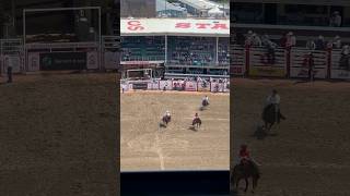 THE BIGGEST RODEO IN THE WORLD Calgary Stampede Rodeo 2024 [upl. by Madelle]