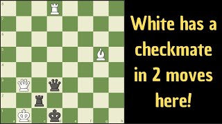 How to checkmate in 2 moves [upl. by Lyrpa]