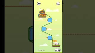 Rope puzzle game level 26 shorts djremix dj remix music boneka [upl. by Ahsratal]