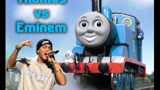 Thomas The Tank Engine vs Eminem [upl. by Novyak]