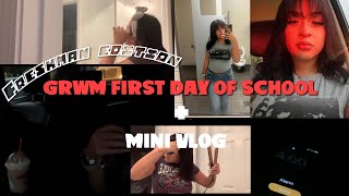 GRWM first day of school  freshman year [upl. by Cibis]