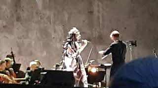 Björk talks amp plays quotPluto“ LIVE Waldbühne Berlin 17062022 4KHDR [upl. by Lorola]