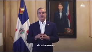 Discurso del Presidente Luis Abinader 📺🇩🇴 [upl. by Golub]