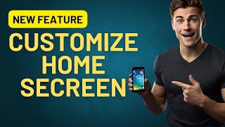 How to customize iPhone home screen ios 18 [upl. by Hannover]