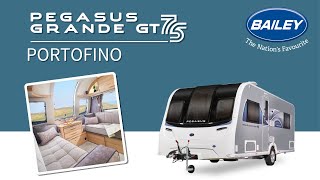 Caravan Tour Bailey Pegasus Grande GT75 Portofino 2024 [upl. by Fanny]