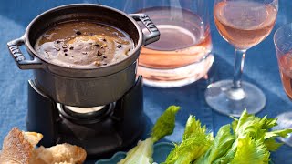 Recette  Bagna cauda [upl. by Odnomyar404]