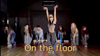 Jennifer Lopez  On The Floor  Orange Choreography Dance cover [upl. by Namreh]