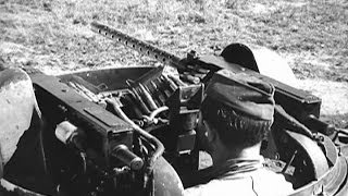 Flexible Aerial Gunnery Making A World War 2 Bomber Gunner  Restored 1942 [upl. by Nitnert]