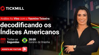 Análise dos Índices Americanos ao Vivo 06 de abril  Tickmill [upl. by Root]