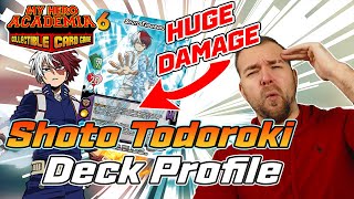 Big Damage Water Shoto Todoroki  Deck Profile  My Hero Academia Card Game TCGCCG [upl. by Cloots]