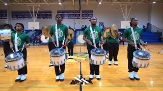 Mississippi Valley State Universitys quotSoul Section ENTquot Percussion Section Feature  2023 [upl. by Elletnahs696]