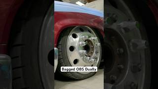 Tubbing a 1993 OBS Dually for the airbag suspension shorts trending youtubeshorts car truck [upl. by Anneiv429]