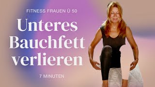 7 Min Unteres Bauchfett verlieren  Sanftes Workout Frauen Ü50 by Kirsty Coco [upl. by Sonja]