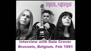 The Melvins US Interview with Dale Crover Brussels Belgium February 1991 Rare [upl. by Aicemak]