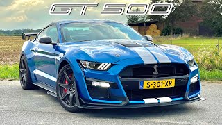 SHELBY GT500 NO SPEED LIMITER  REVIEW on AUTOBAHN [upl. by Rafa]