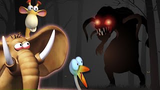 Gazoon  Ghost In The African Jungle  Jungle Stories  Funny Animal Cartoon For Kids [upl. by Mattox]