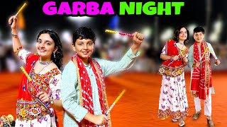 GARBA NIGHT  Dandiya at Jaipur  Navratri Celebration  Aayu and Pihu Show [upl. by Tynan]