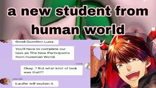 obey me texta new student from human world [upl. by Minsk393]