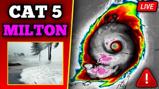 🔴 BREAKING Hurricane Milton Becomes Worst Hurricane In Years  Catastrophic Impacts In Florida Soon [upl. by Arber]