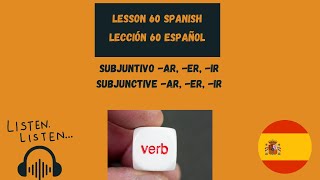 Subjunctive in Spanish  Subjunctive ar er ir in Spanish  Subjuntivo Spanish [upl. by Heriberto95]