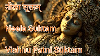 Neela Suktam Vishnu Patni Suktam  Yajur Veda  Perfect Pronunciation  Prasun Pathak [upl. by Roeser]