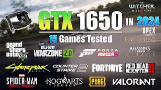 GTX 1650 Gaming Test in 2024  is it still a budget beast [upl. by Lyrret373]