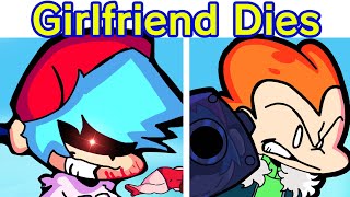 Friday Night Funkin Thanatophobia  Cutscenes amp Ending  Pico vs Evil BF FNF ModGirlfriend Dies [upl. by Inobe416]