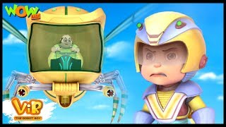 Vir The Robot Boy  Hindi Cartoon For Kids  Giant robot bee attack  Animated Series Wow Kidz [upl. by Nirrej]