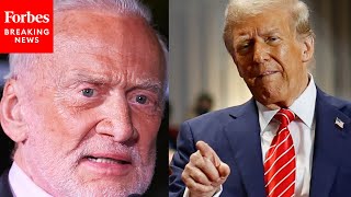 JUST IN Trump Responds To Endorsement From Legendary Astronaut Buzz Aldrin [upl. by Hgalehs136]