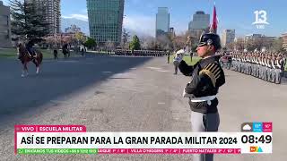 ¿Cómo se preparan los cadetes para la Parada Militar  Tu Día  Canal 13 [upl. by Aneehsit883]