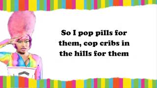 Nicki Minaj  pills n potions lyrics [upl. by Klimesh]