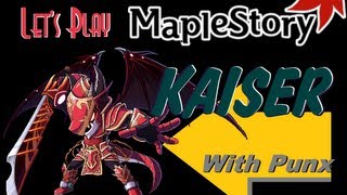 Lets Play Maplestory Kaiser  New Kaiser Class Intro Cutscenes And Gameplay  Part 1 [upl. by Hare]