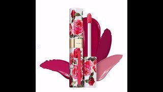 NEW FROM DOLCE GABBANA BEAUTY  DOLCISSIMO MATTE LIQUID LIP COLOUR [upl. by Cosme]