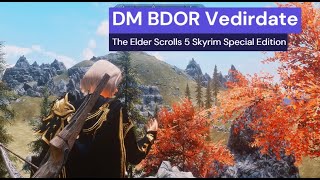 Skyrim SE  Best ArmorOutfit  DM BDOR Vedirdate [upl. by Aynuat135]