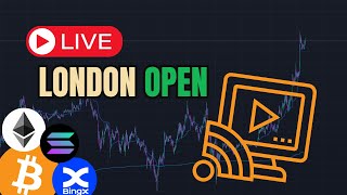 LONDON OPEN  LIVE STREAM  LIVE TRADING  BITCOIN  2024 [upl. by Janeva]