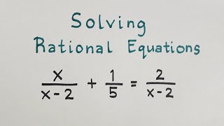 How To Solve Rational Equations In Easy Steps Gen Math and Grade 8 [upl. by Martelli]