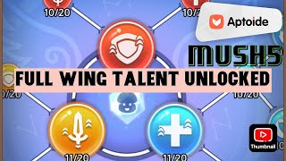 Legend of Mushroom double Unlock wingback Talent is OP [upl. by Jakie]