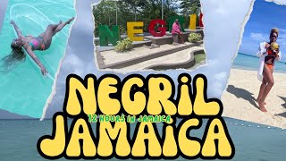 TRAVEL VLOG 72 Hours in Negril  Jamaica 🇯🇲 [upl. by Ynffit]