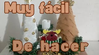 ideas para crear pinitos de navidad fácilmente [upl. by Haim]