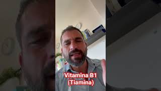 Vitamina B1 tiamina protegge il tessuto nervoso [upl. by Millford]