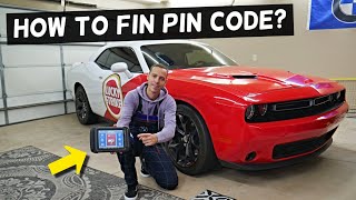 HOW GET FIND PIN CODE ON DODGE CHALLENGER CHARGER [upl. by Ferdinand343]