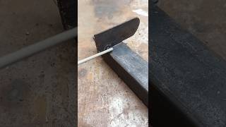 The easiest way to weld thin steel for beginnersshorts​ welding​ howtowelding​ stickwelding​ [upl. by Golanka]