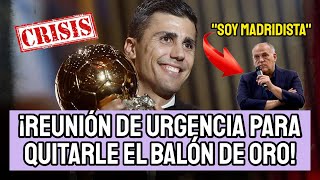 ÚLTIMA HORA UEFA Y FRANCE FOOTBALL MEDITAN QUITARLE BALÓN DE ORO A RODRI POR UN TEMA DE FAIR PLAY [upl. by Liahus993]