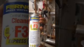 HOW TO INJECT FERNOX F3 CLEANER [upl. by Drofnelg]