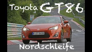 Toyota GT86  Nürburging Nordschleife Hot Lap Onboard [upl. by Rebna]