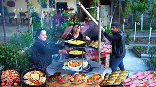 Cooking 11 types of food in tandoor and brick oven Village Cooking Channel [upl. by Eiknarf674]