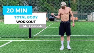 20 MINUTI ALLENAMENTO COMPLETO CON KETTLEBELL 🔔  Total Body workout by Emanuele Mauti [upl. by Lorenzana]